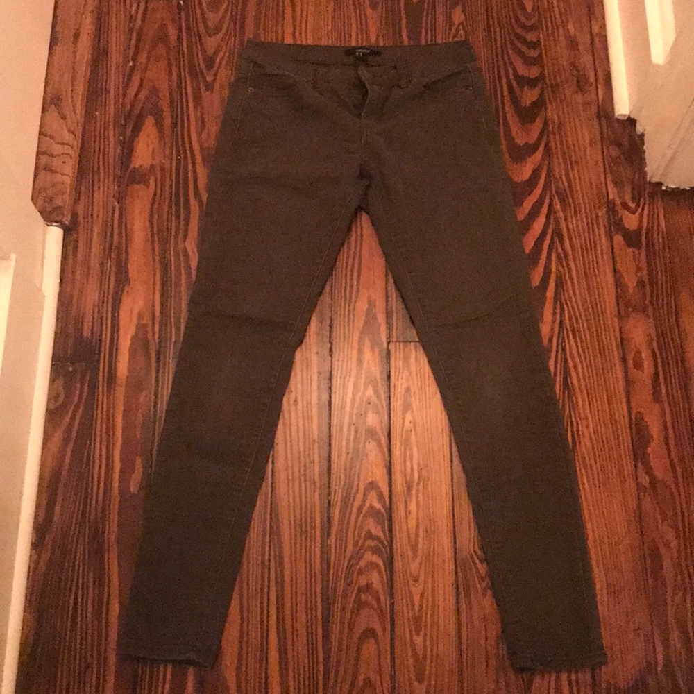 Forever 21 high waist Olive jegging